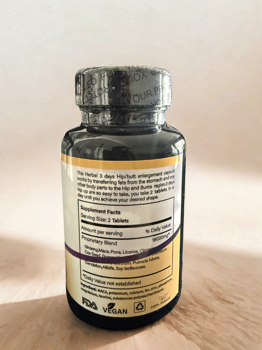 Ultimate MACA - BUTT GROWTH TABLETS