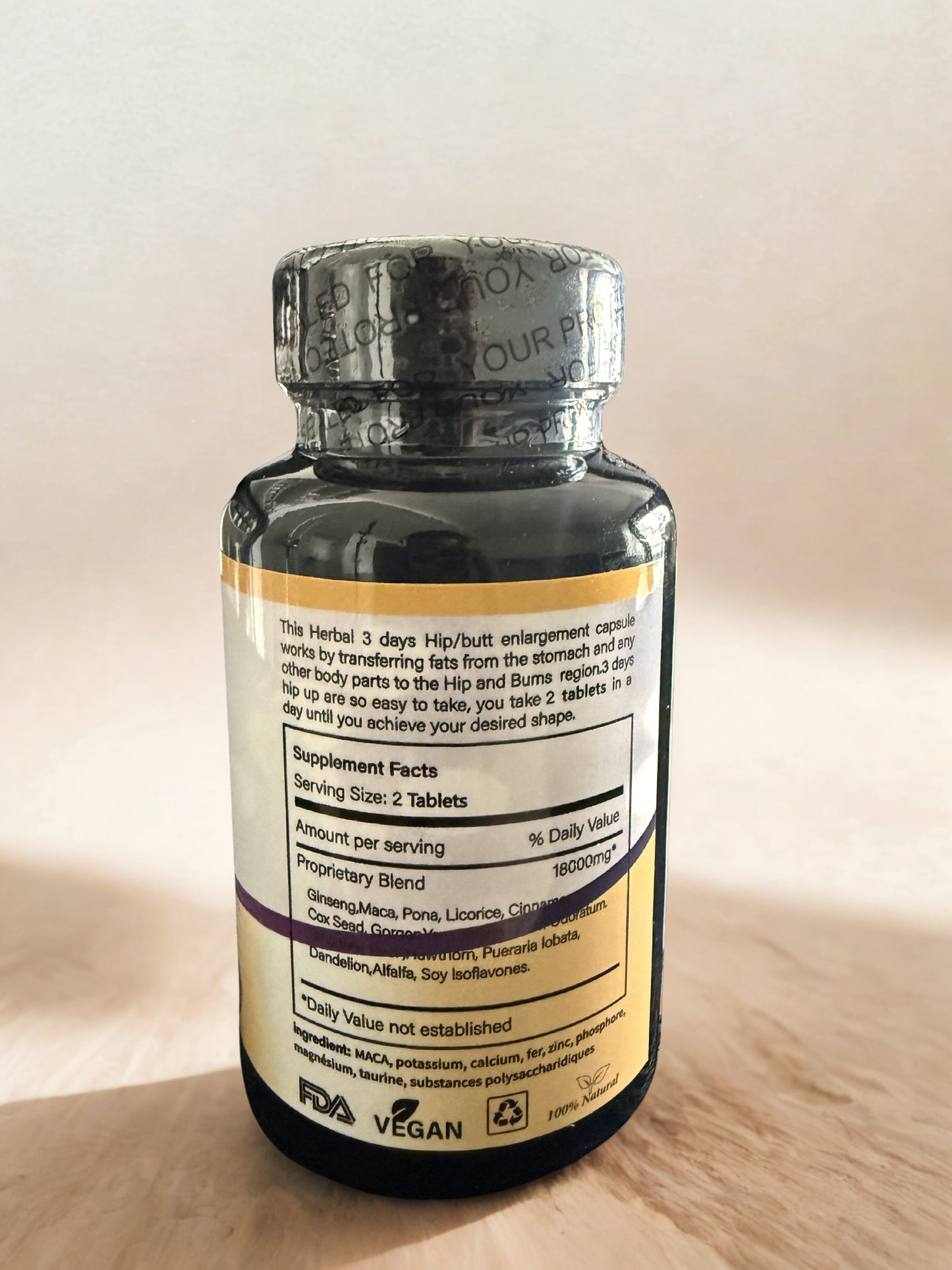 Ultimate MACA - BUTT GROWTH TABLETS